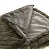 thumbnail of Plaid Victoria khaki 130x170 cm - Grün Rechteck Polyester Amadeus 130x2 cm
