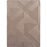 thumbnail of Carpetsale24 Boho Teppich 140 x 200 cm Beige, Weicher Geometrischem Kurzflor, 3D-Effekt, Waschbar & Pflegeleicht, für Wohnzimmer oder Schlafzimmer