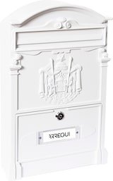 thumbnail of ARREGUI Residencia E2611 Buzón Exterior Vintage de Aluminio Tamaño M (Correo DIN A4 y Revistas), Buzón de Correo Mediano, Estilo Clásico, Blanco