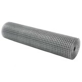 thumbnail of vidaXL Geschweißter Drahtzaun Silber 0,4 x 10 m Stahl