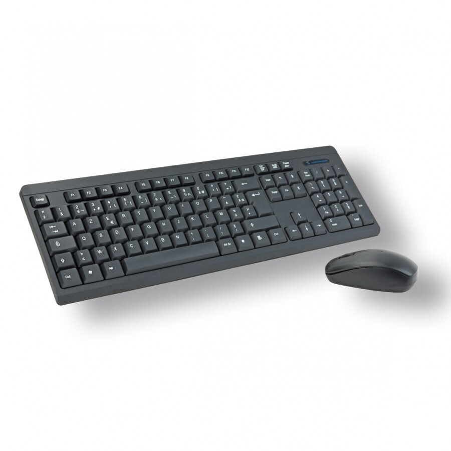 MCL - Kit clavier / souris sans fil - Noir