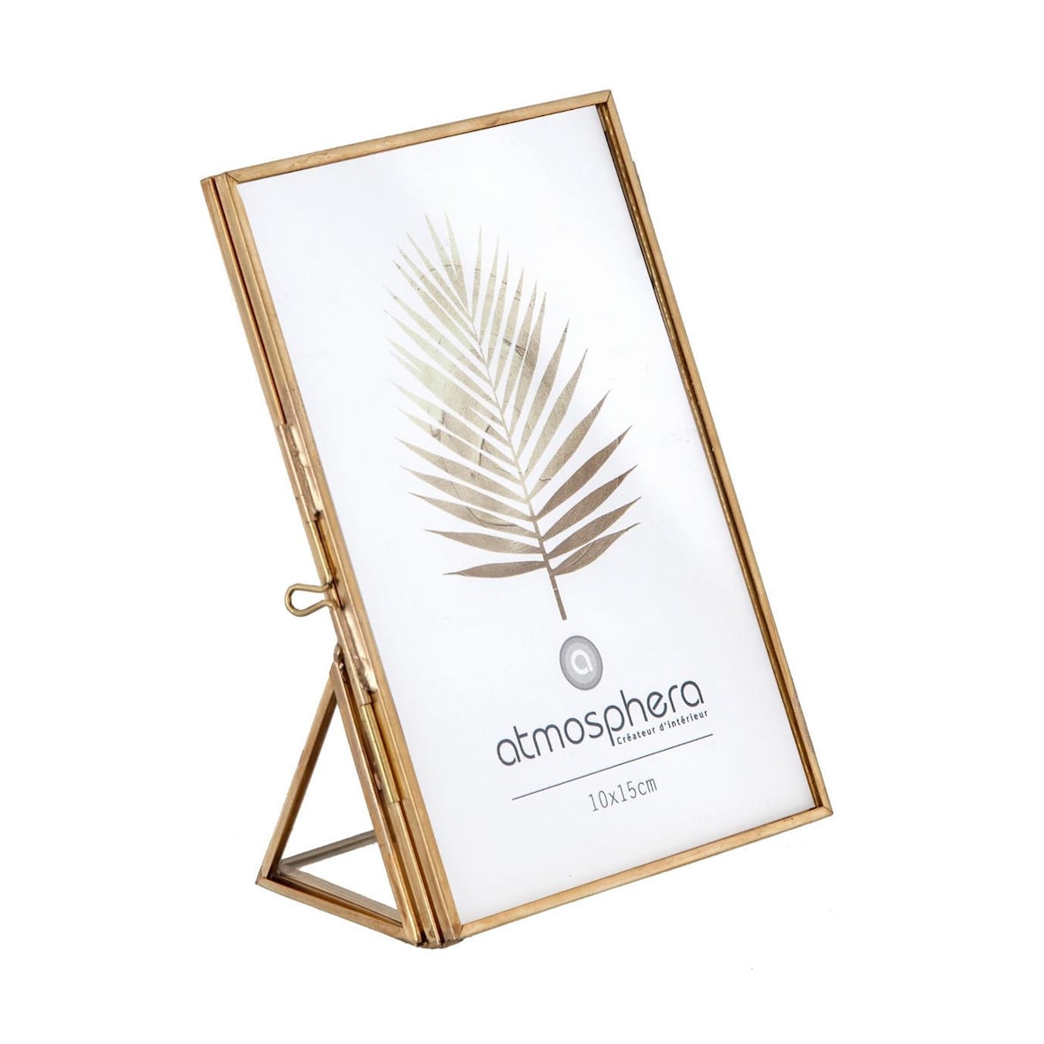 Cadre photo en Métal Doré pour Photo 10 x 15 cm