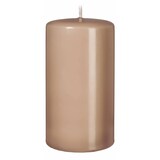 thumbnail of Stumpenkerzen Portobello Nougat 10 x 4 cm, 16 Stück