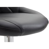 thumbnail of Set van 2 barkrukken LAZIO, kunstleer zwart