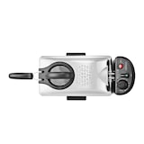 thumbnail of Kitchencook - Friteuse 3l Inox Semi Pro - 2100w - Couvercle Avec Fenêtre - Rangement Compact - Pieds Antidérapants