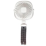 thumbnail of Ventilateur Portable USB Octopus Noir 2200mAh Réglable 360° Silencieux Multifonctions Blanc YONIS
