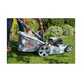 thumbnail of Tosaerba + 2 Batterie 40V + Caricabatterie, Taglio Ø43cm, 6 posizioni - Tosaerba Cordless Mulching 50L Contenitore 600 m² Giardino IKRA