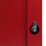 thumbnail of Décoshop26 - Metallspind/Aufbewahrungsschrank mit 2 Türen 90x38x45 cm rot 04_0008945