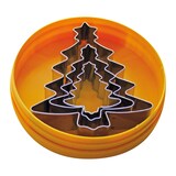 thumbnail of Schneider - Dekor-Ausstecher im Satz "Tannen", 3-tlg., Edelstahl