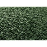thumbnail of Sitzbank | HxBxT 93x180x58cm | Sitzhöhe 51cm | Lehne Stoff/Textil Bouclé Edelstahl gebürstet 180cm | Grün | Esszimmerbank Bank Polsterbank