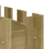 thumbnail of Helloshop26 - Jardinière bac lit surélevé plantes fleurs terrasse jardin de jardin design de clôture bois de pin imprégné marron 02_0039814