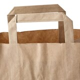 thumbnail of greenbox - Tragetaschen aus Recyclingpapier L, 26 x 17 x 25 cm, braun, breiter Boden  , 250 St.