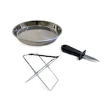 thumbnail of Plateau avec support et couteau à huitres Saveur Et Degustation