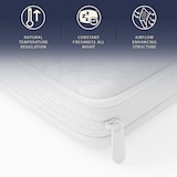 thumbnail of Topper matrimoniale francese 140x190 Memory Foam Puro | Altezza 5 cm | Traspirante e Anallergico