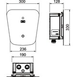 thumbnail of OBO Bettermann Wallbox WB AC BL 6570020