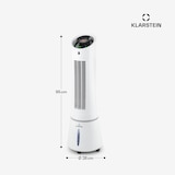 thumbnail of Skyscraper Ice Smart 4-in-1 Luftkühler & Ventilator WiFi 210m³/h Fernbedienung Weiß