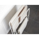 thumbnail of Yamazaki Home Handtuchhalter Handtuchständer stehend Bad Metall freistehend 70x81x14cm Tower weiß