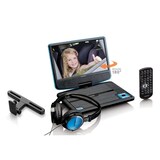 thumbnail of LENCO DVP-910 9- DVD-Player + USB & KfZ-Halterung blau/schwarz.