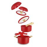 thumbnail of Menastyl - Set 8 pièces super ball colorama en aluminium recyclé magenta