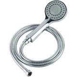 thumbnail of Ducha de mão universal com mangueira em aço inox – 1,5 metros – Prateado