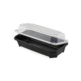 thumbnail of EMBALAGENS MEDITERRÂNEAS - BANDEJA PARA SUSHI + TAMPA 160X82X28 mm. (540 unid.) - take away - catering