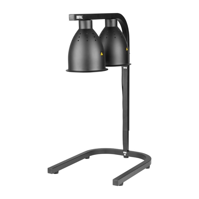 Buffalo infrarood voedselwarmer, matzwart