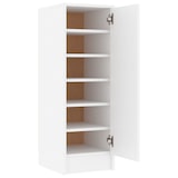 thumbnail of Helloshop26 - Armoire à chaussures range chaussures rangement meuble entrée couloir salon 32 x 35 x 92 cm aggloméré blanc 02_0021453