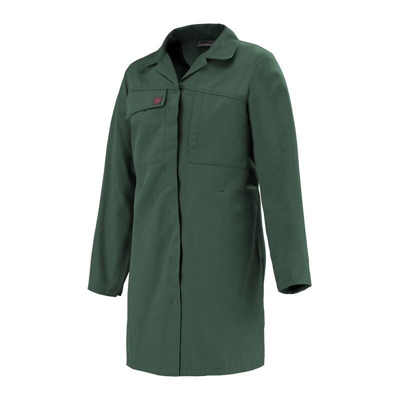 Lafont - Blouse de travail pour femmes AGATHE Vert Bouteille Taille 3XL