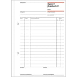 thumbnail of Formularbuch Rapport/Regiebericht A5 hoch VE=100 Blatt