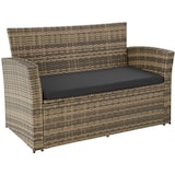 thumbnail of tectake Salon de jardin Modena 3+2+1 avec housse de protection - marron naturel - 403719