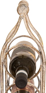 thumbnail of Biscottini Weinflaschenhalter - Schmiedeeiserner Flaschenhalter - Weinkeller - Flaschenhalter-Display Kapazität 8 Flaschen 105x15 cm