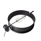 thumbnail of SANTOS BBQ Premium Grillspieß Drehspieß Set für Kugelgrill, Ø 57 cm, Schwarz