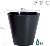 thumbnail of Prosperplast - TUBUS 12L Topf - 30x30x28cm in Anthrazitfarbe