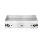 thumbnail of Plancha de asar Hendi versión 2/3 lisa 1/3 ranurada 3500W 720x550x245mm