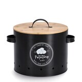 thumbnail of Vorratsdose m. Bambusdeckel "Potatoes", Metall,