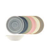 thumbnail of H&H, servizio tavola 18 pezzi Harper, set tavola colorato, in stoneware decorato