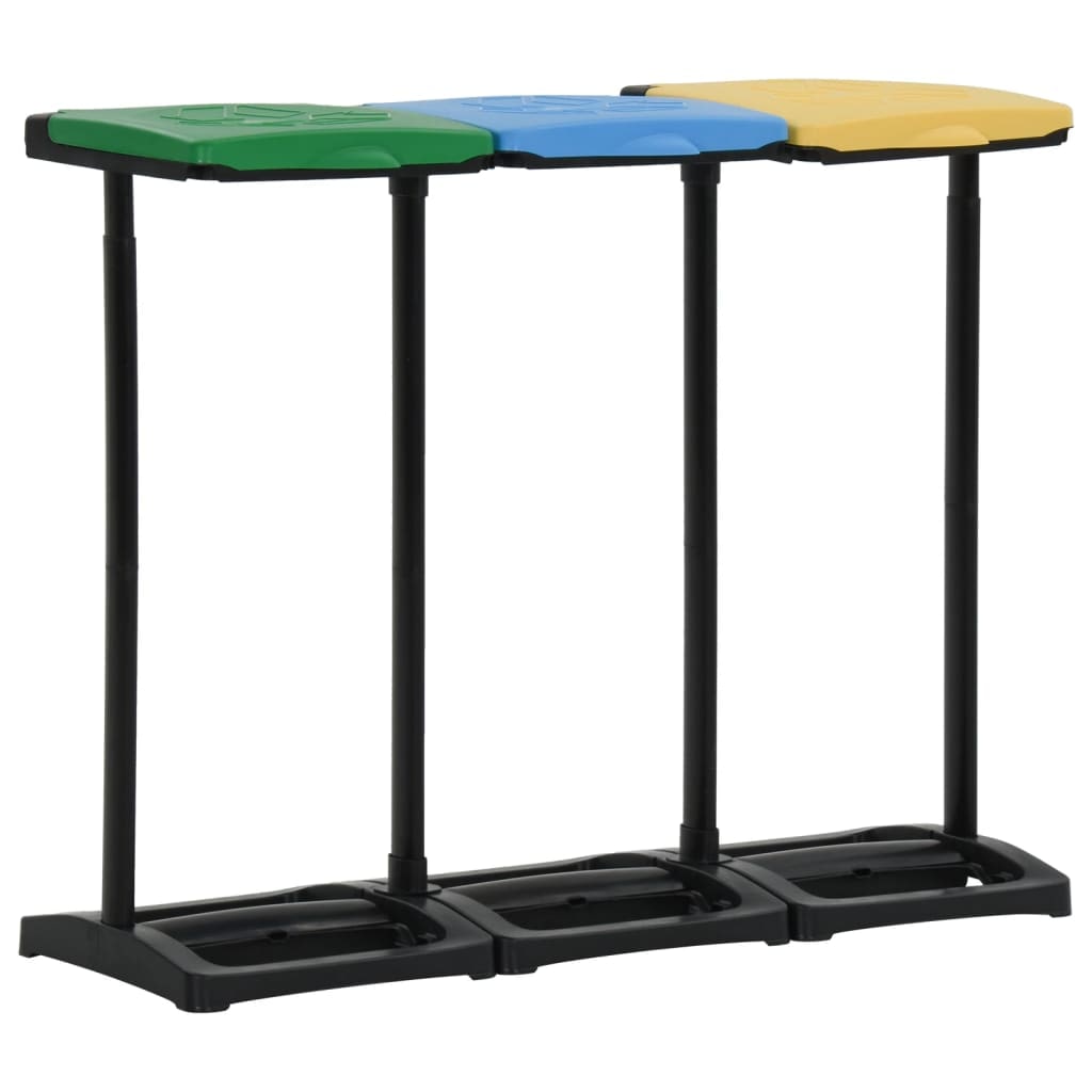 Supports Avec Couvercle Pour Sacs Poubelle 240 330 L Pp