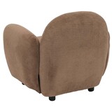 thumbnail of Sillón HWC-P33, sillón lounge/relax/cocktail Sillón tapizado, tela/textil chenilla (330 g/m²) Oeko-Tex ~ marrón