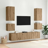thumbnail of vidaXL TV-Wandschrank Artisan-Eiche 100 x 35 x 41 cm Holzwerkstoff
