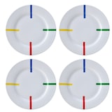 thumbnail of Benetton - Set mit 16 Speisetellern aus Porzellan