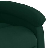 thumbnail of vidaXL Massagesessel Dunkelgrün Samt