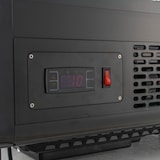 thumbnail of Positive Theken-Kühlvitrine Schwarz 100 Liter Full Black PREMIUM - GOLDINOX