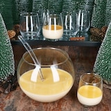 thumbnail of 8tlg Bolle Bowle Set Glas-Schale 3,3L Bowlegläser 350ml Schöpfkelle Silvester