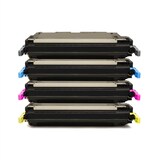 thumbnail of 4x Eurotone Toner Alternative für HP C9720A 641A Schwarz C9721A Cyan C9723A Magenta C9722A Gelb