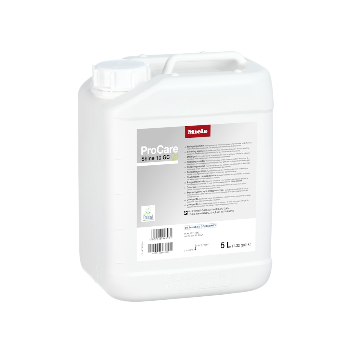 Miele Flüssigreiniger ProCare Shine 10GC 5 Liter