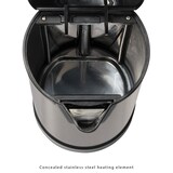 thumbnail of Clatronic WKS 3288 Hervidor Agua Eléctrico, 1,7L, Resistencia Oculta, Acero Inox., Inalámbrico, Apagado Automático, Blanco, 2200W