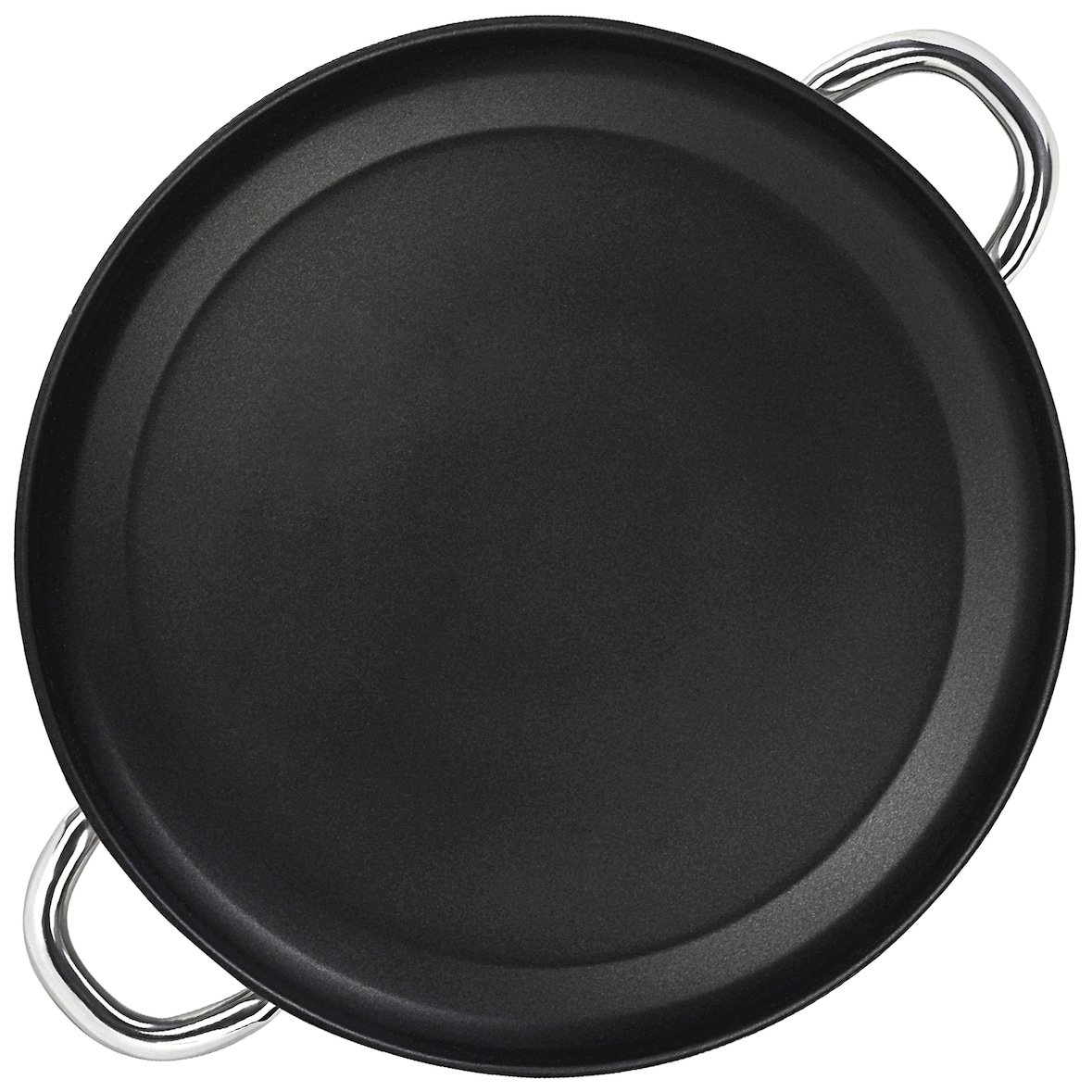 Alza ® Classic Master paellera, 26 cm de diámetro superior, fabricada en Acero Inoxidable 18/10, antiadherente triple capa