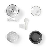 thumbnail of Nedis Reiskocher - 0.6 l - 300 W - Aluminium-Dampfer - Antihaft-Beschichtung - Herausnehmbare Schüssel - Automatische Abschaltung