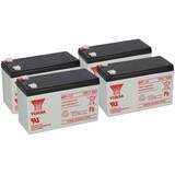 thumbnail of 4x Yuasa Blei-Akku NP7-12 Pb 12V 7Ah VdS, Faston 4,8mm