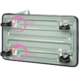 thumbnail of tectake Platformwagen inklapbaar tot 150kg - wit - 400759